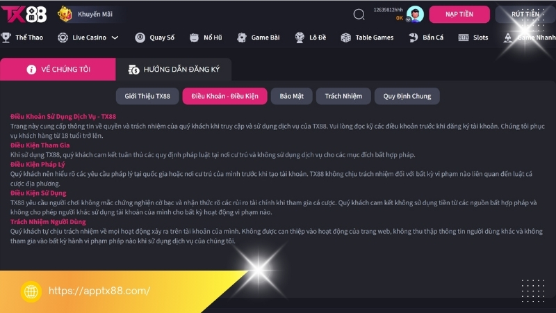 Những điều cần lưu ý khi tham gia nhà cái TX88